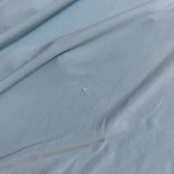 Norma Kamali Oversized Boyfriend Shirt Dress in Powder Blue - Picture 13 of 13